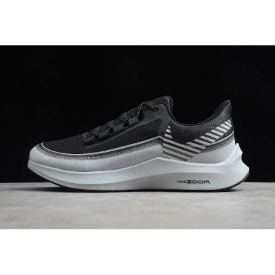 Nike Air Zoom Winflo 6 Shield Siyah / Gümüş Koşu Ayakkabısı Türkiye - 6JW30F48